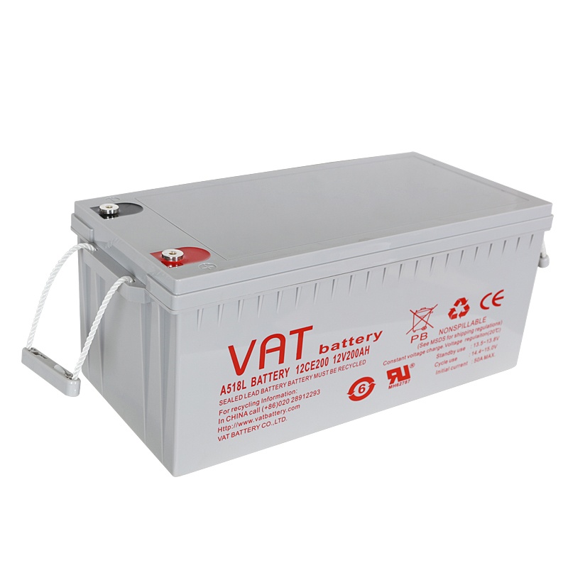 威艾特VAT不间断后备电源 12V200AH太阳能电池 UPS EPS蓄电池