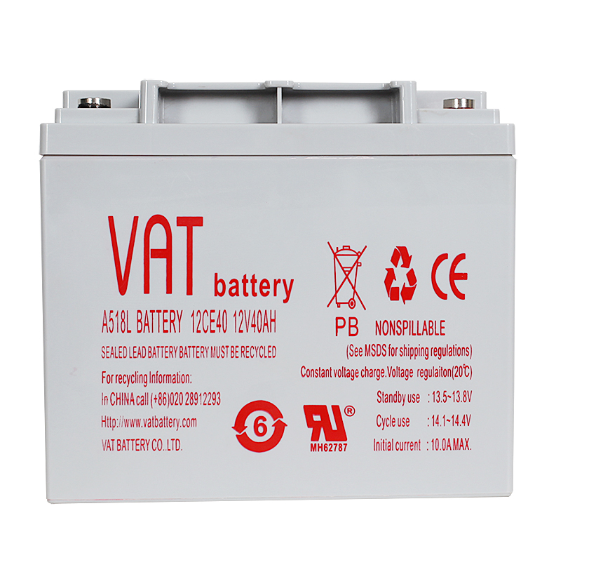 VAT battery 12V40AH solar energy storage lead-acid battery EPS UPS battery