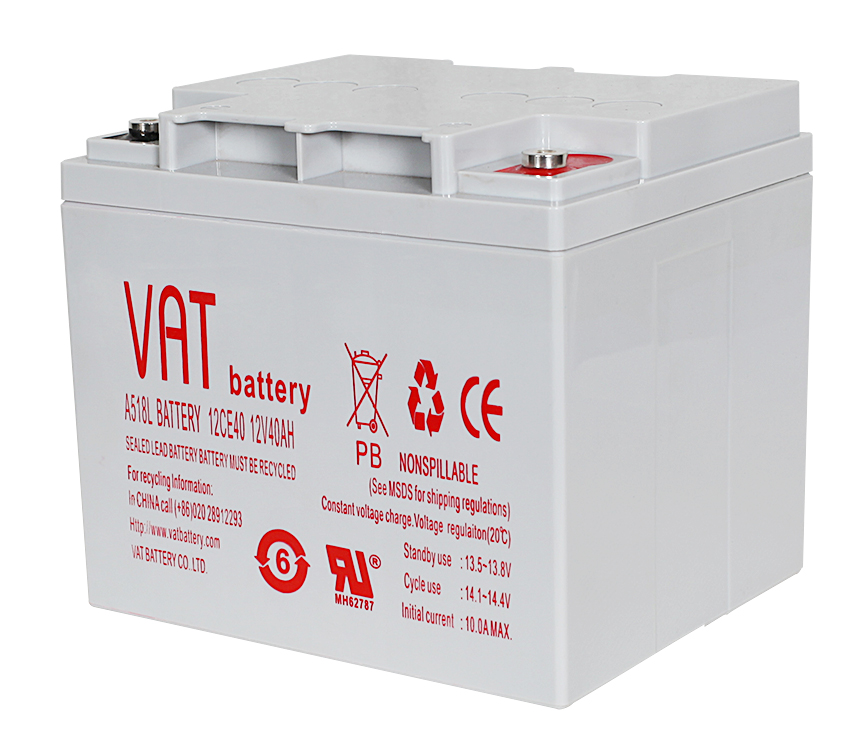 VAT battery 12V40AH solar energy storage lead-acid battery EPS UPS battery