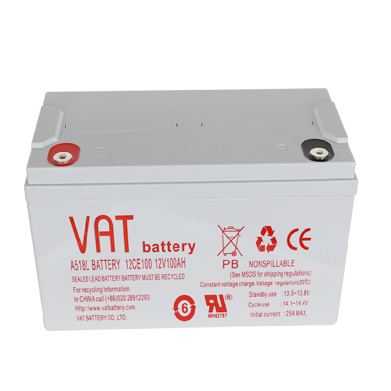 VAT battery 12V100AH UPS EPS lead-acid battery Solar wind battery