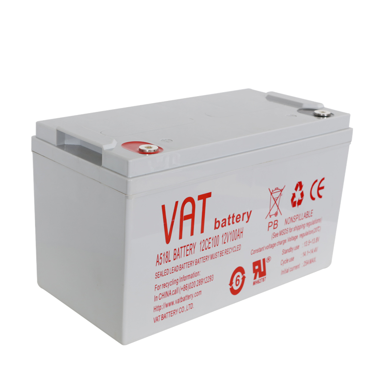 VAT battery 12V100AH UPS EPS lead-acid battery Solar wind battery